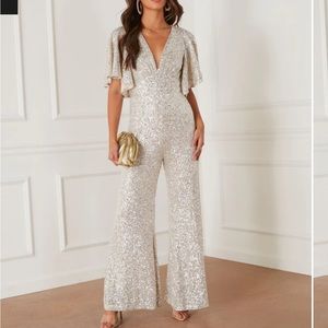 VICI Trophy Wife Sequin Jumpsuit